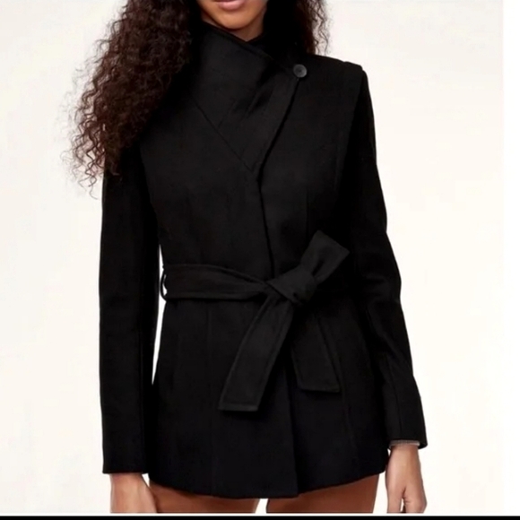 Babaton cashmere wool coat XXS - Picture 2 of 8